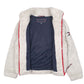 Womens White Tommy Hilfiger Sherpa Fleece Fluffy Hoodie Coat
