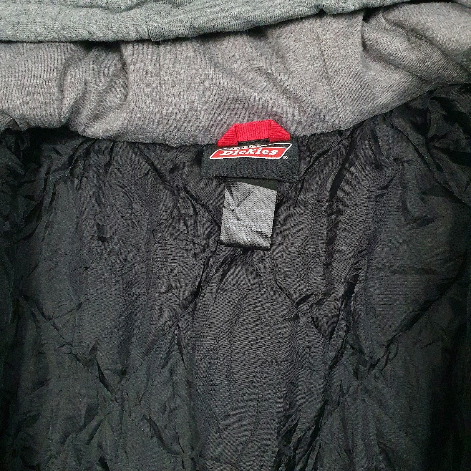 Mens Green Dickies Chore Bomber Hoodie  Coat