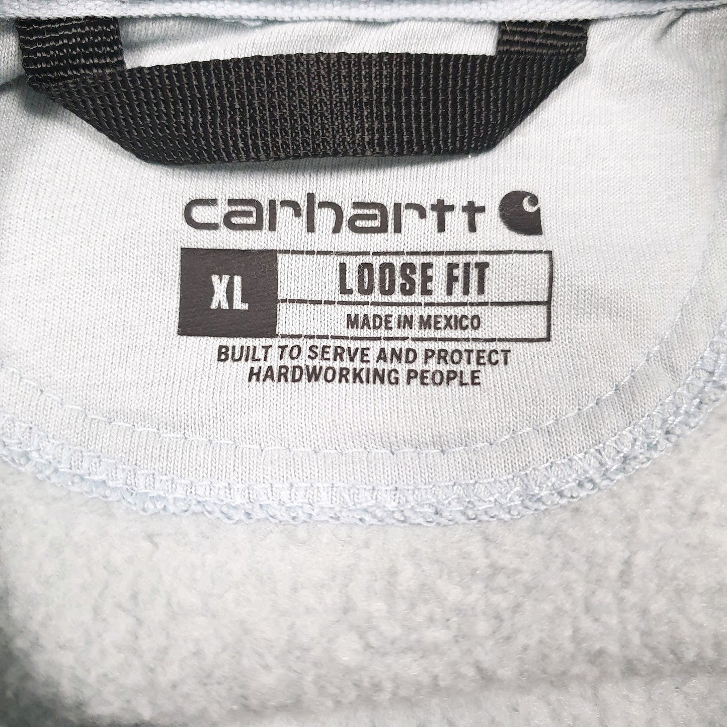 Mens Blue Carhartt  Hoodie Jumper
