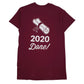 Mens Burgundy Gildan   T Shirt
