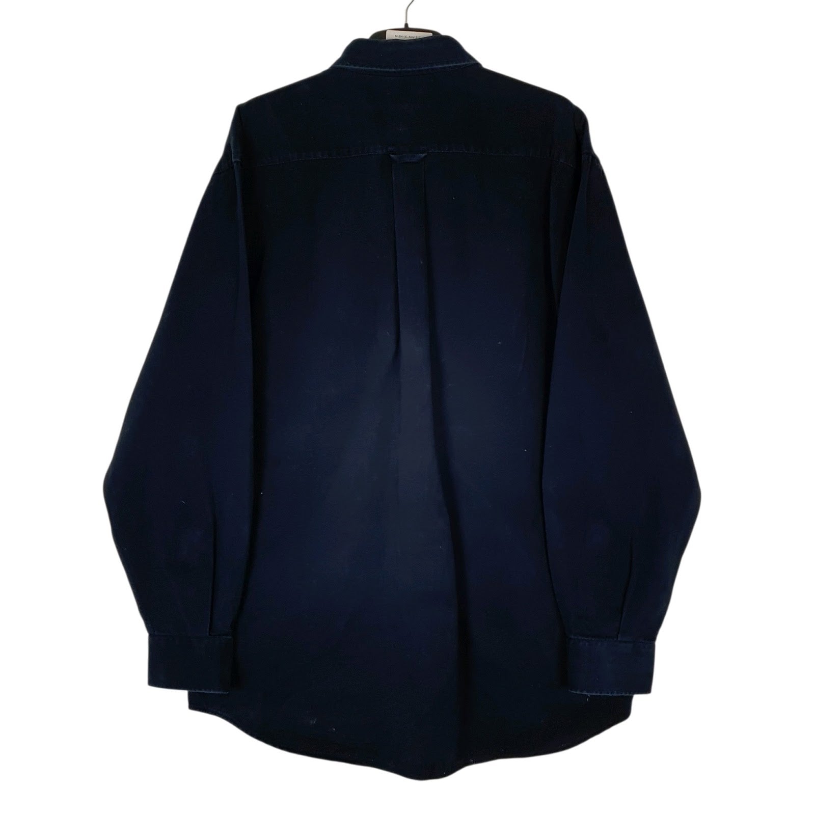 Mens Navy Fay Heavyweight Flannel  Shirt