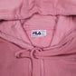 Womens Pink Fila  Hoodie Jumper
