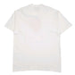 Mens White Fruit Of The Loom Vintage 90s 3D Caricature  T Shirt
