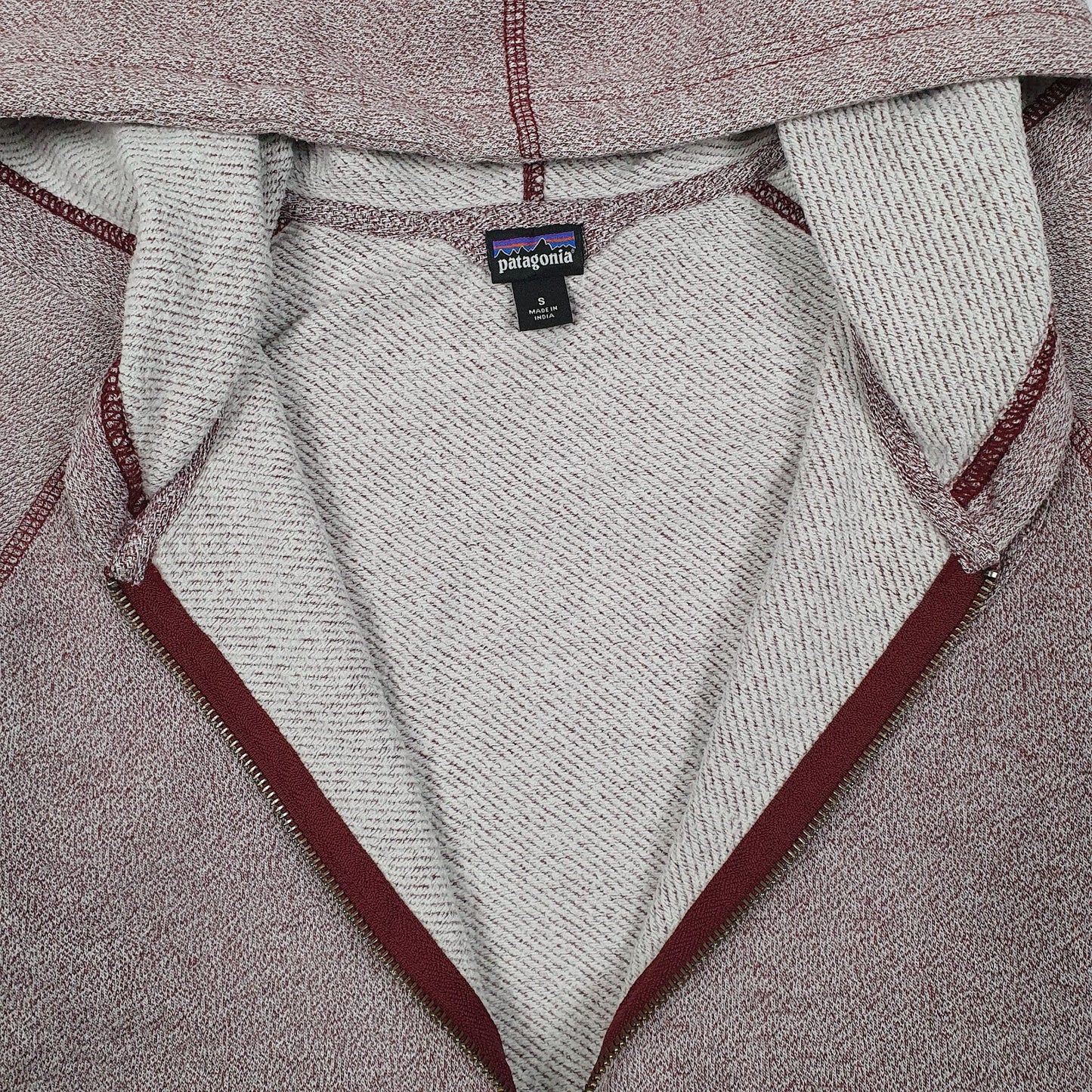 Womens Purple Patagonia Cloud Stack Hoodie Full Zip Jumper