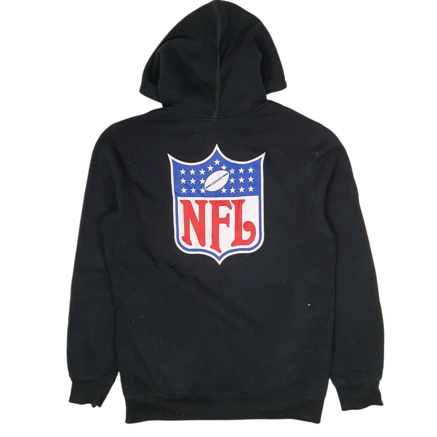 Mens Black NFL  Hoodie Jumper