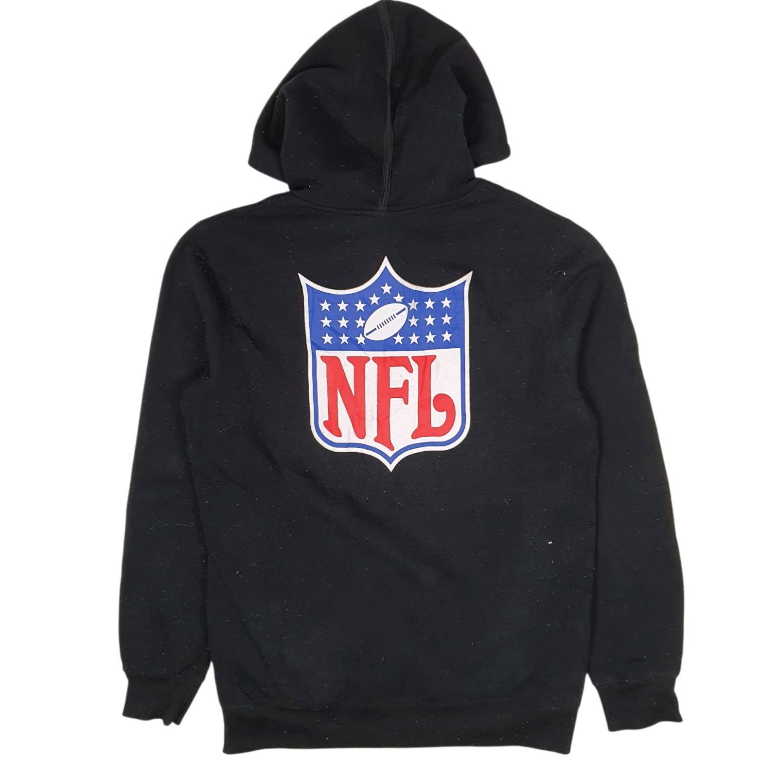 Mens Black NFL  Hoodie Jumper