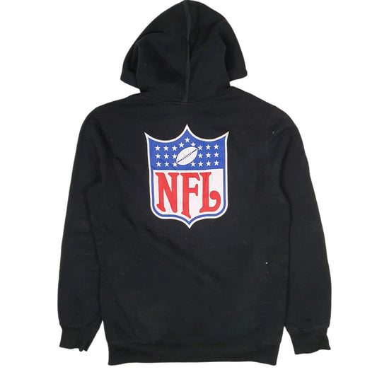 Mens Black NFL  Hoodie Jumper