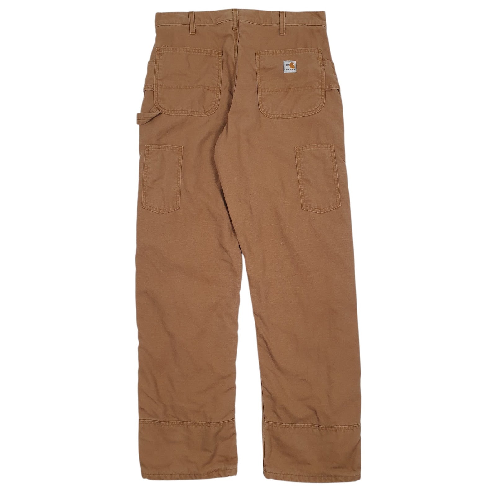 Mens Brown Carhartt Workwear Double Knee Padded FRB194 BR  Trousers