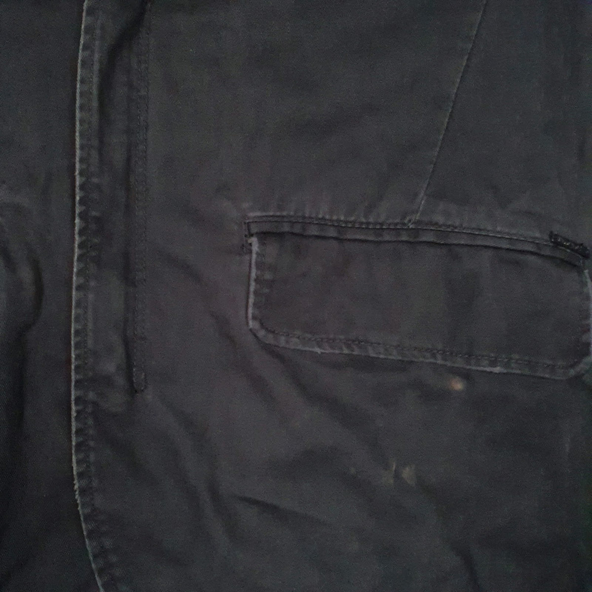 Womens Black Diesel Military  Coat