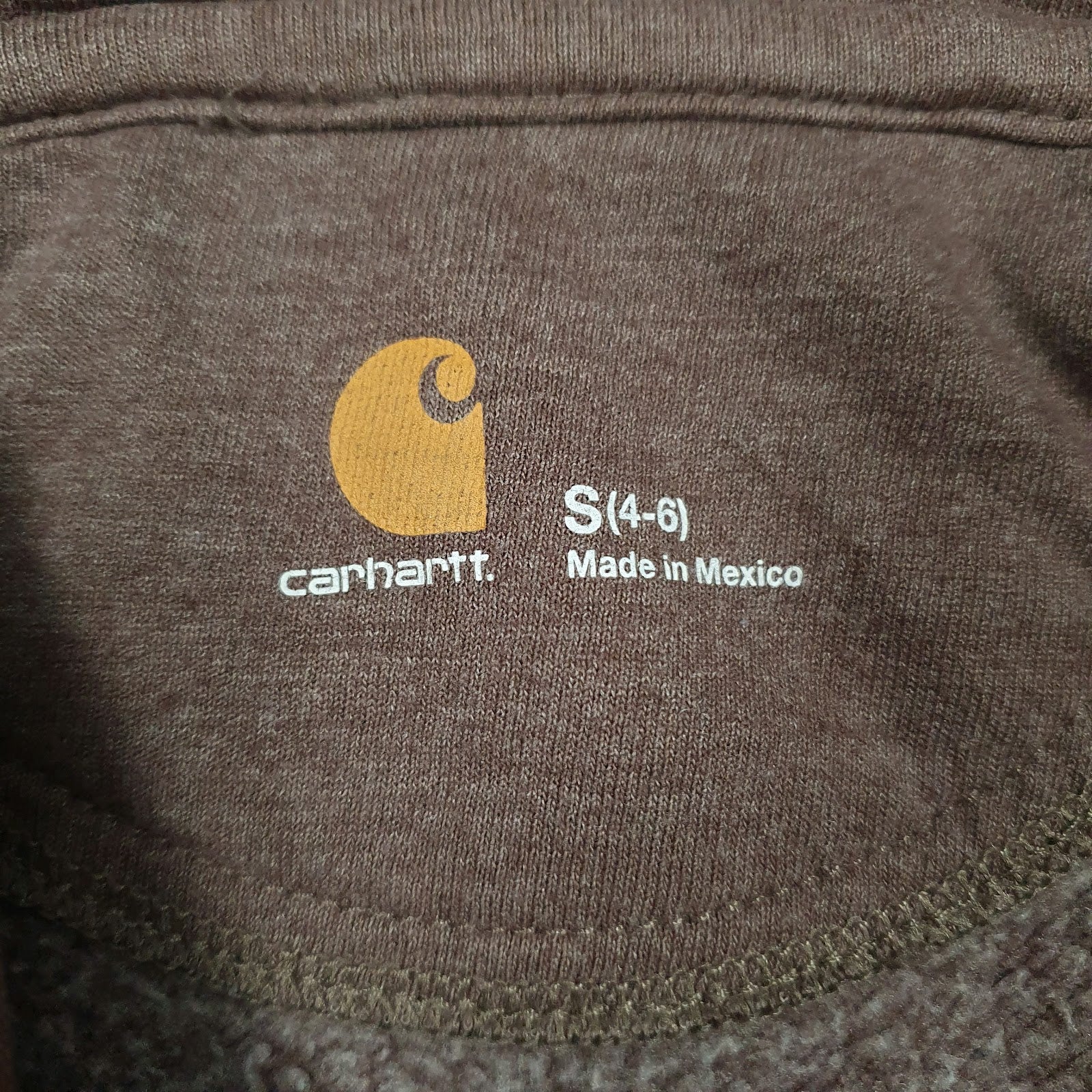 Womens Brown Carhartt  Hoodie Jumper