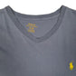Mens Blue Polo Ralph Lauren V Neck  T Shirt