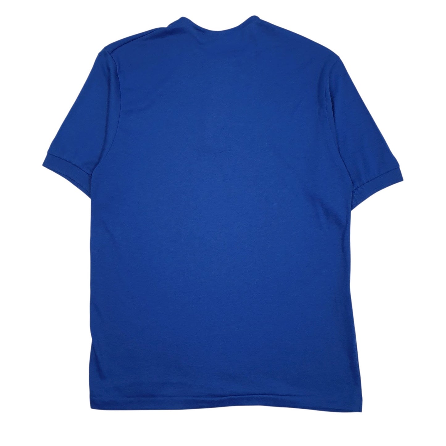 Mens Blue Crystal Springs Vintage 90s Made In USA  Polo Shirt