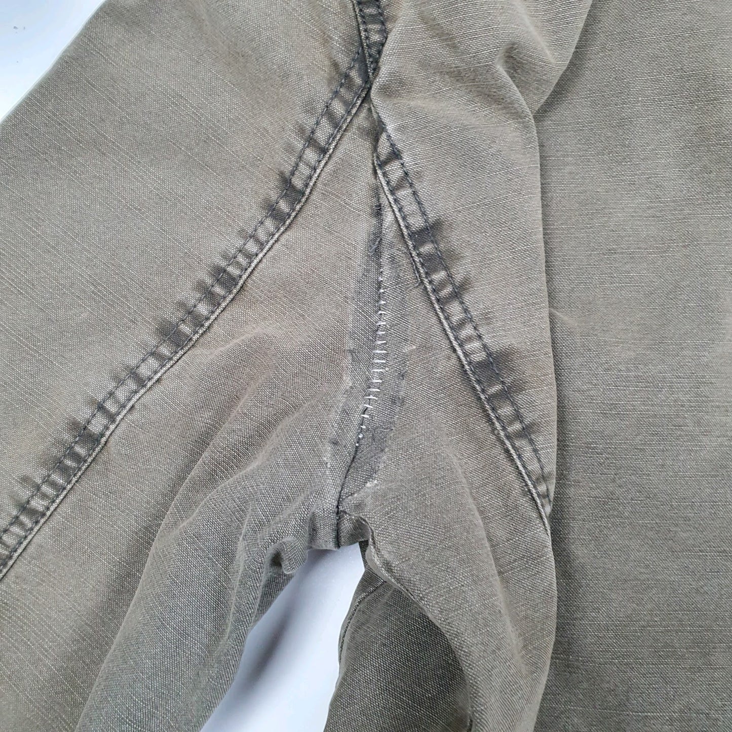 Mens Brown Levis Workwear Military Windbreaker  Coat