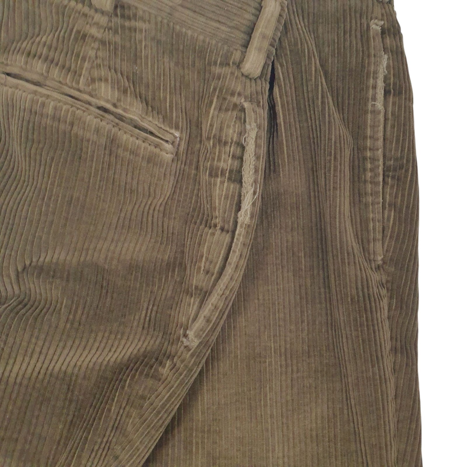 Mens Brown Brooks Brothers Pleated  Trousers