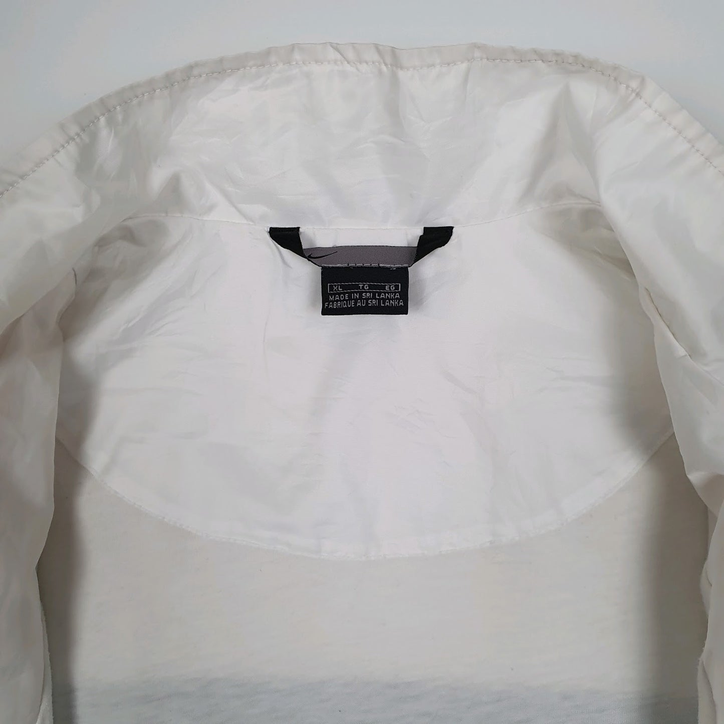 Mens White Nike Vintage 2000s  Coat
