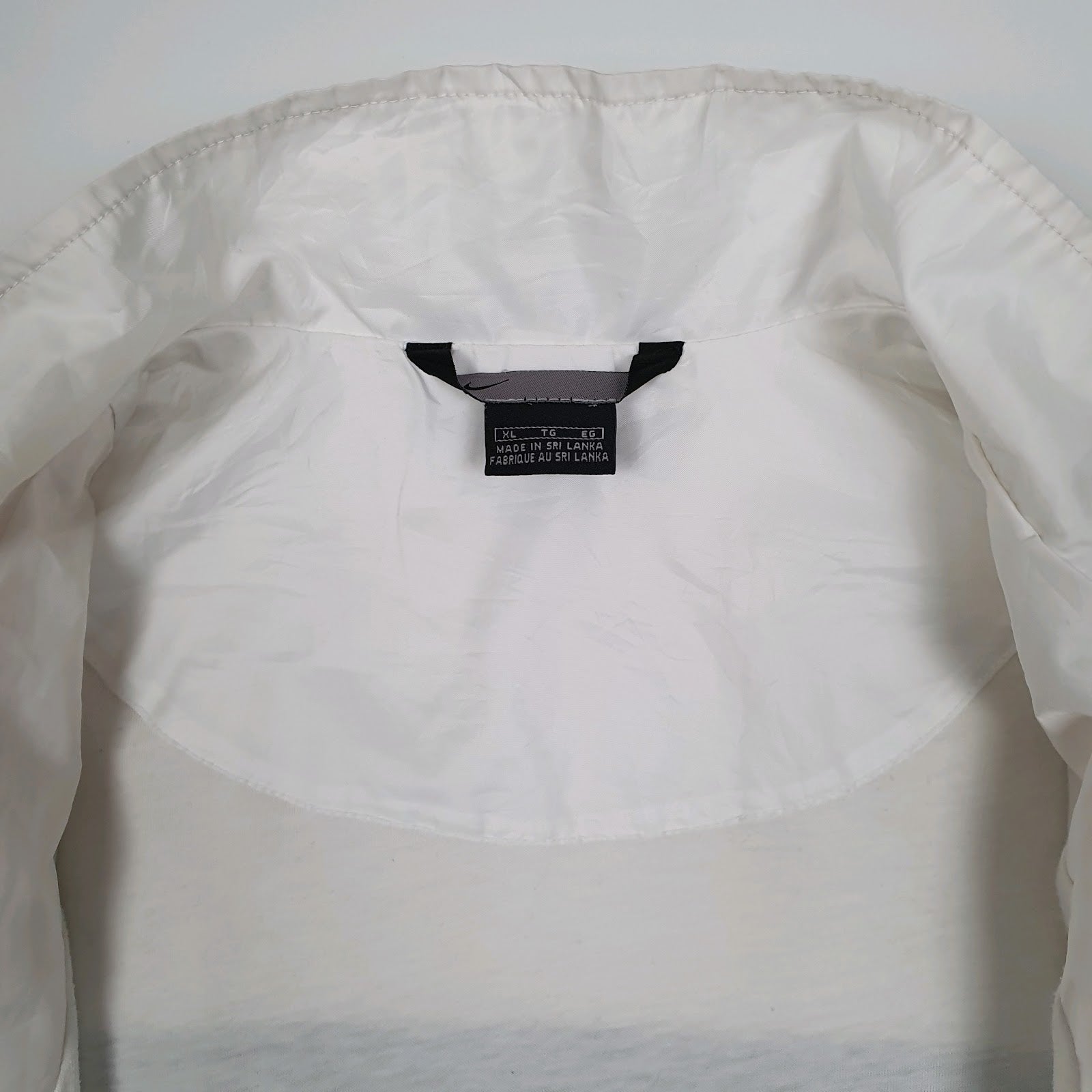 Mens White Nike Vintage 2000s  Coat