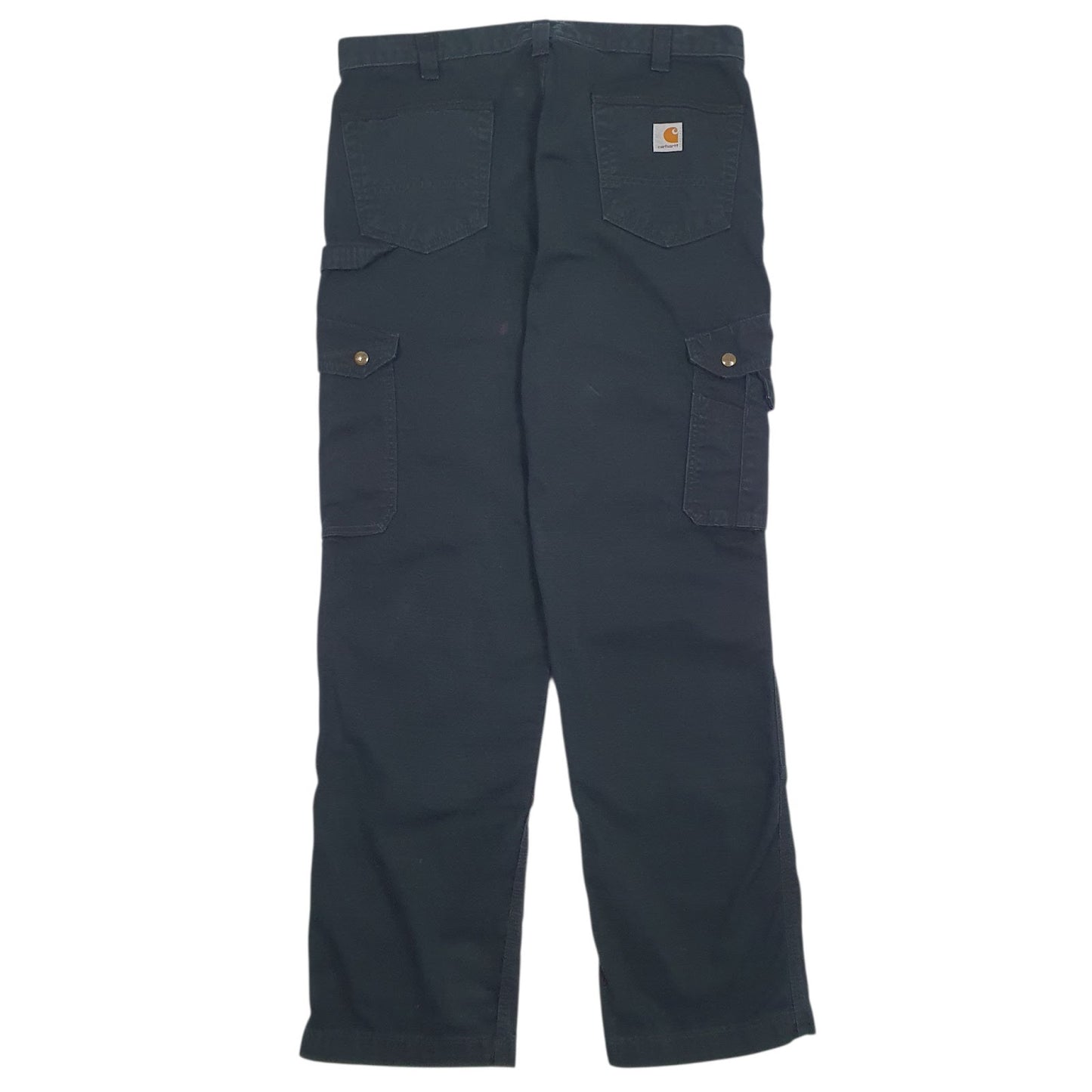 Mens Black Carhartt B342 BLK  Trousers