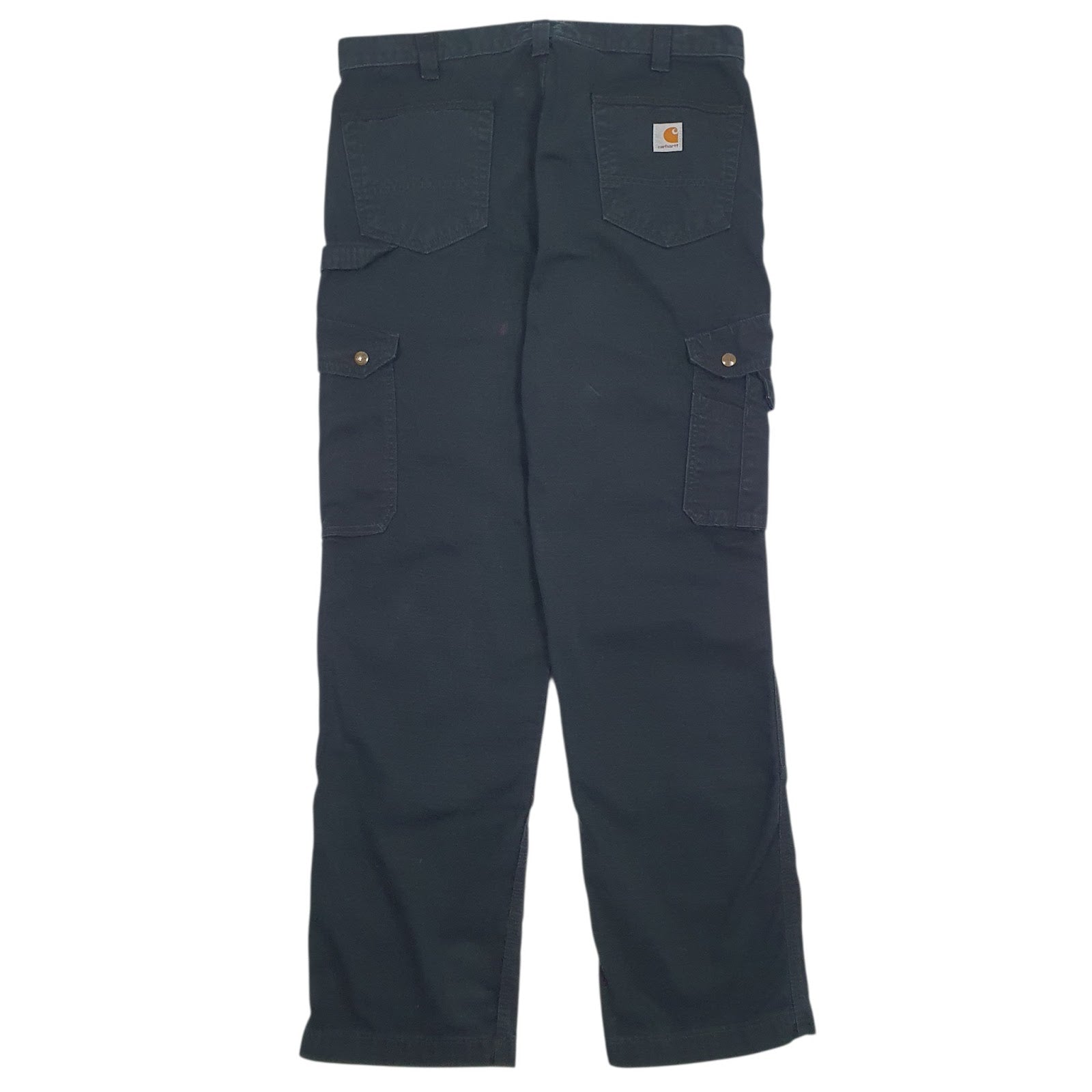 Mens Black Carhartt B342 BLK  Trousers
