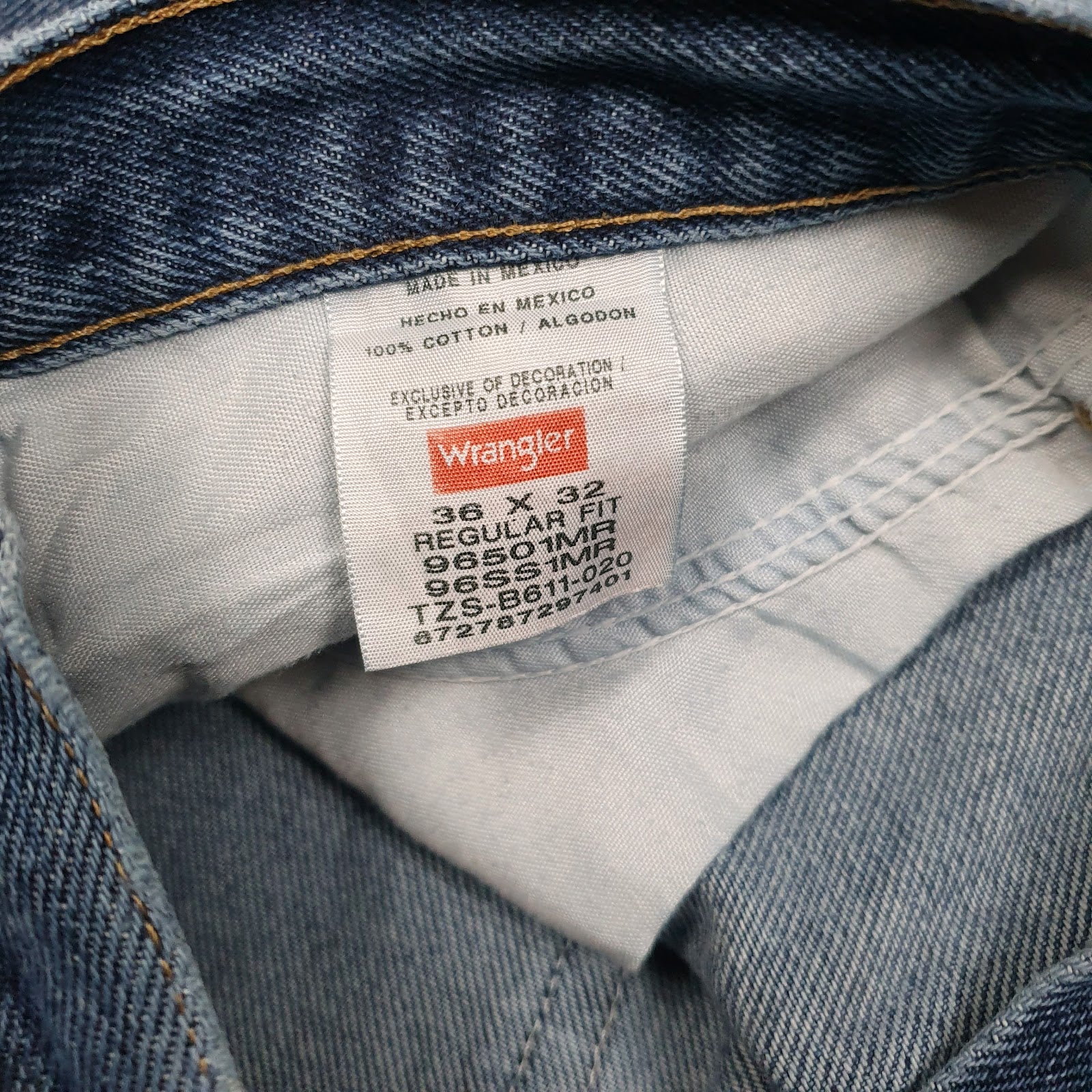 Mens Blue Wrangler   Jeans