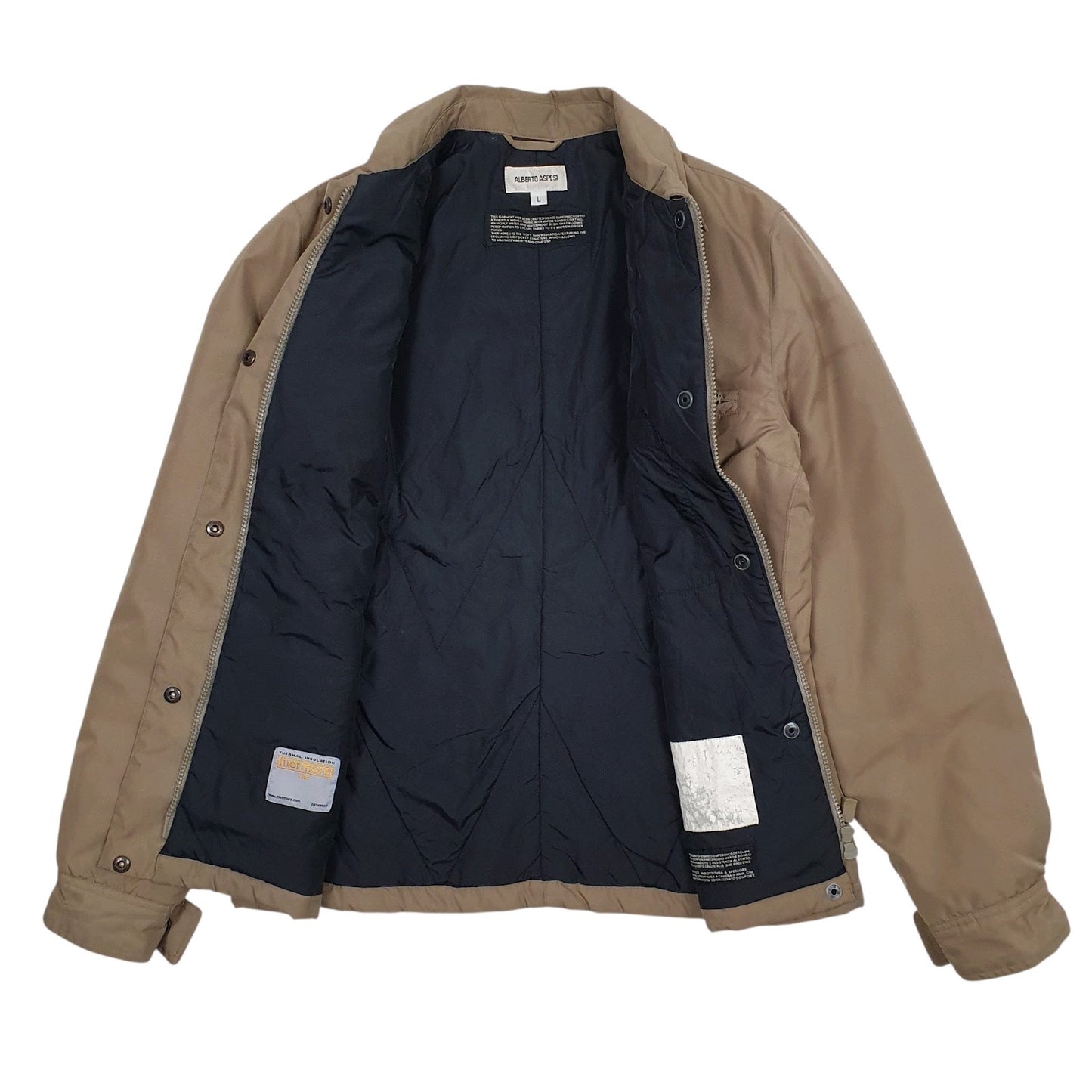 Womens Grey Alberto Aspesi Windbreaker  Coat