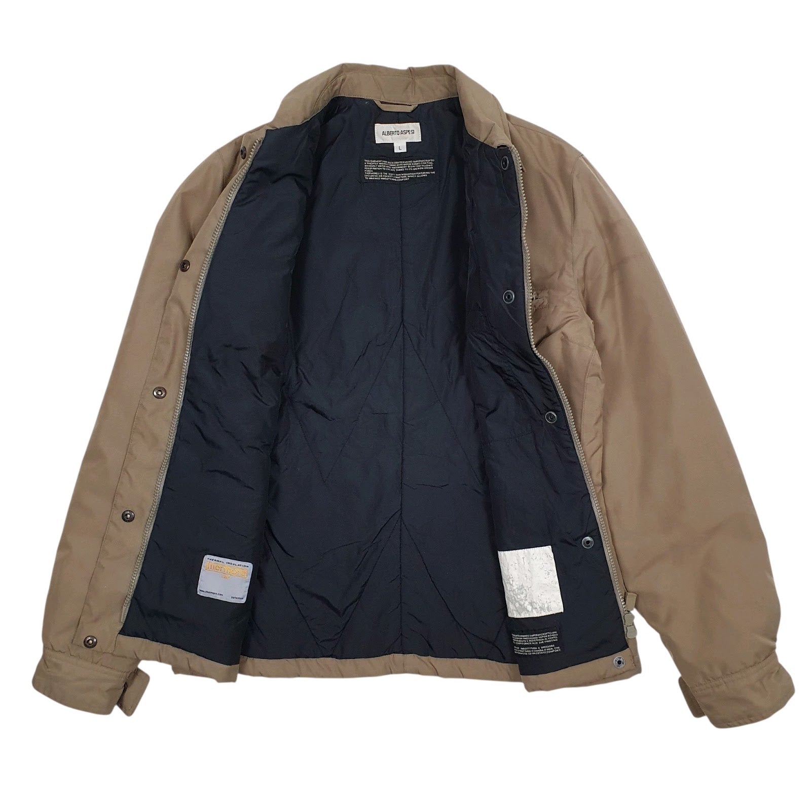 Womens Grey Alberto Aspesi Windbreaker  Coat