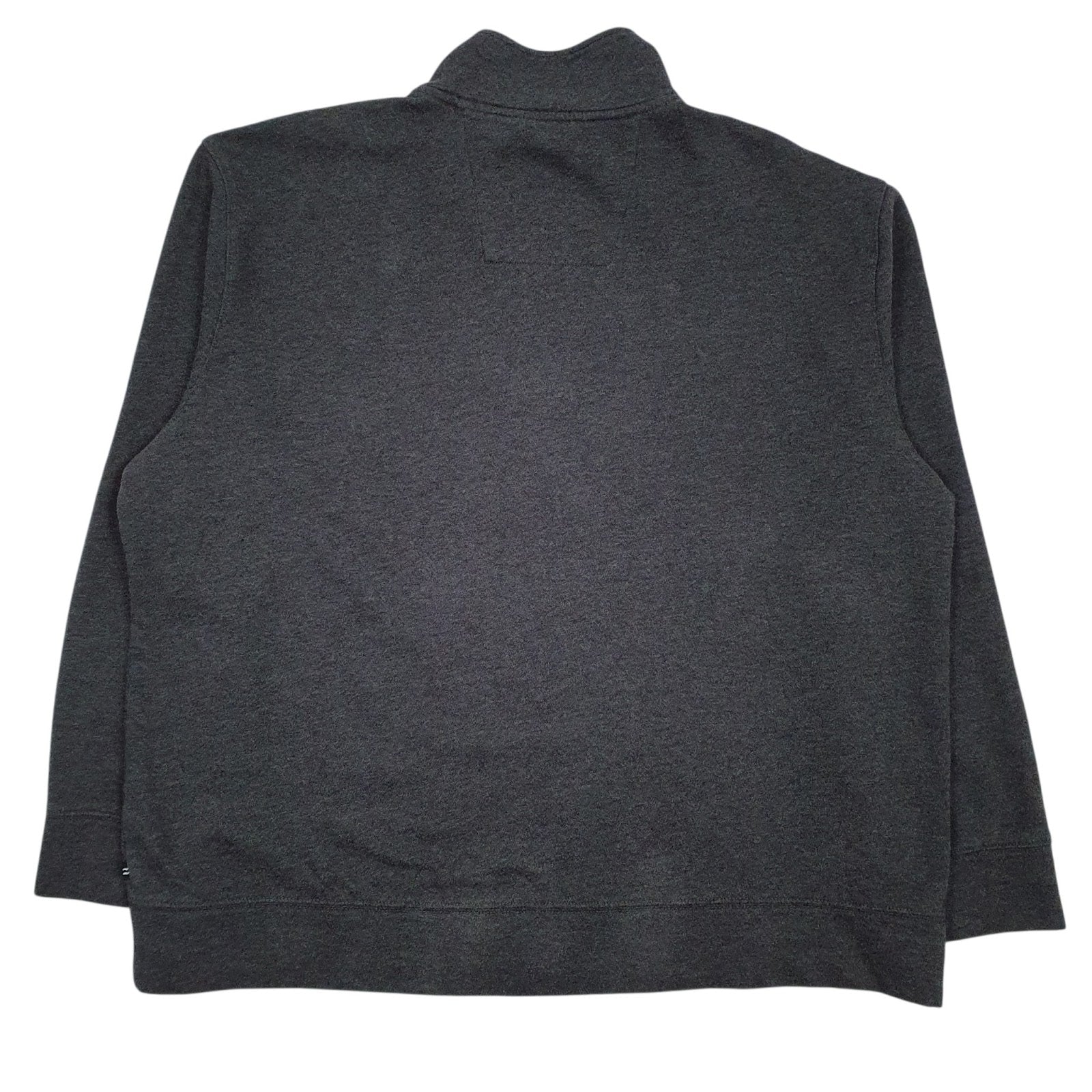 Mens Grey Nautica  Quarter Zip Jumper