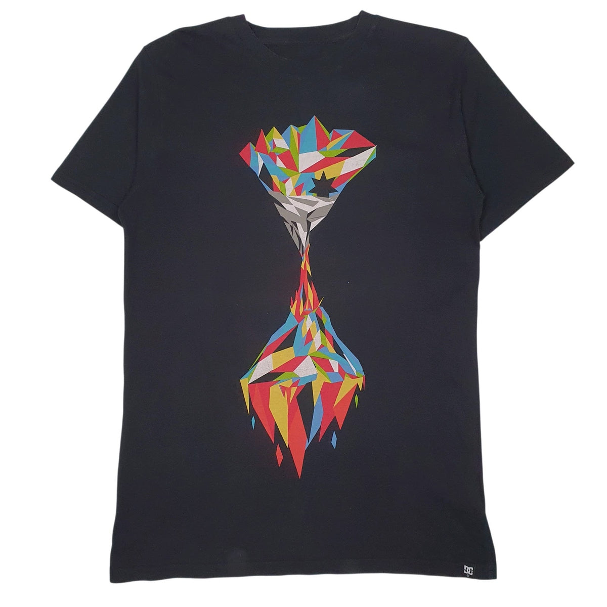 Mens Black DC Shoes  Short Sleeve T Shirt