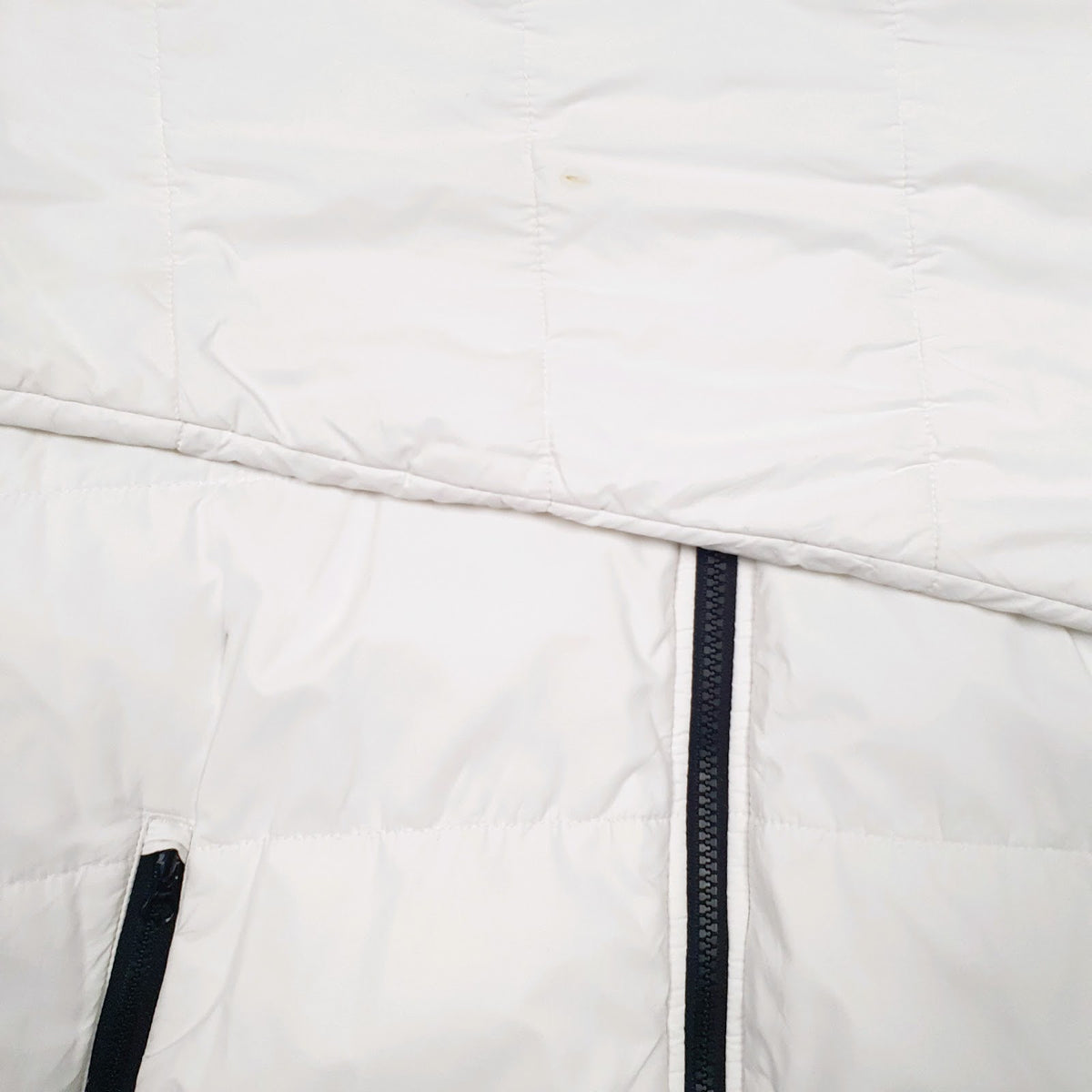 Womens White Nike   Coat