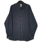 Mens Navy L.L.Bean Flannel Long Sleeve Shirt