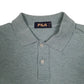 Mens Blue Fila   Polo Shirt