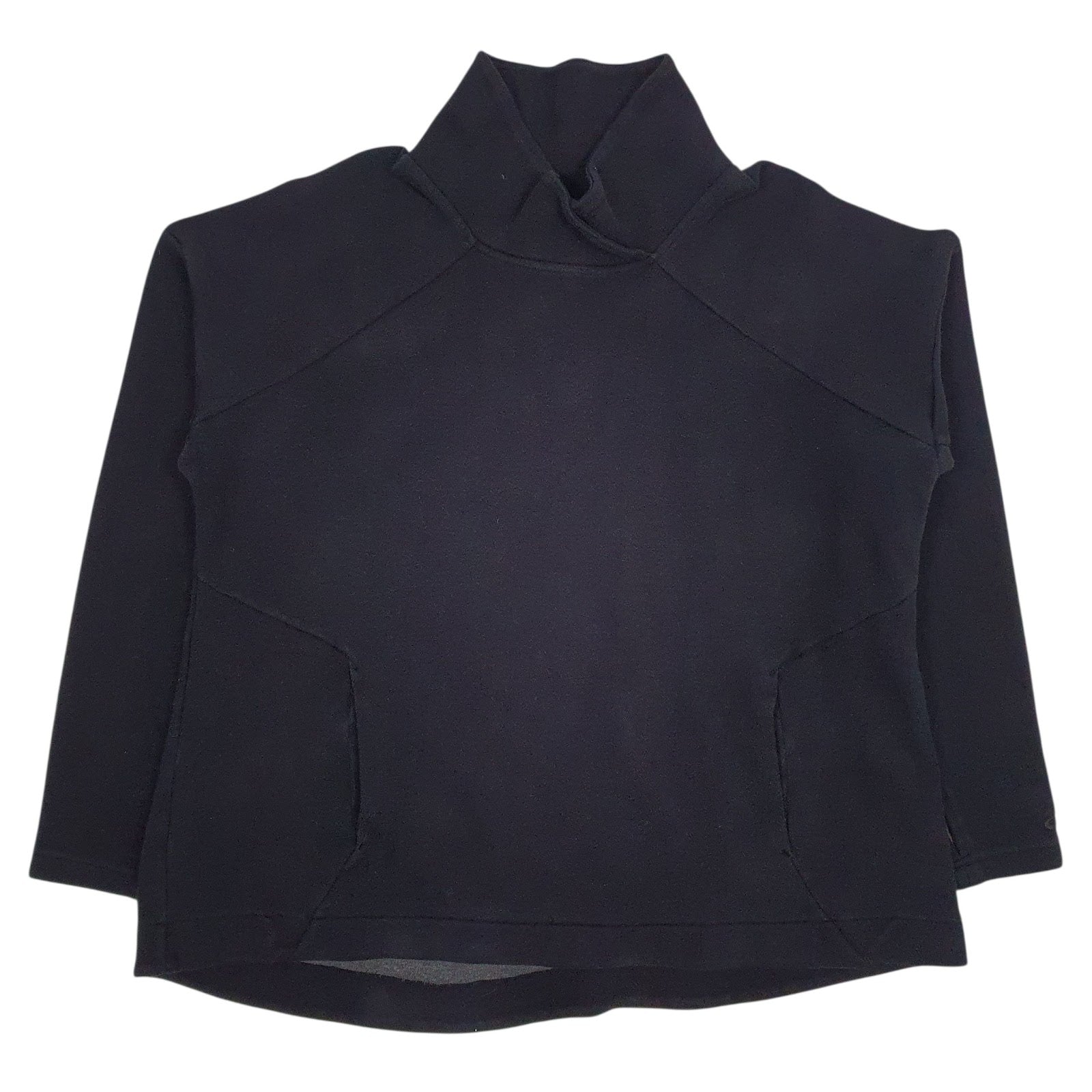 Womens Black Champion  Shoal Neck Jumper