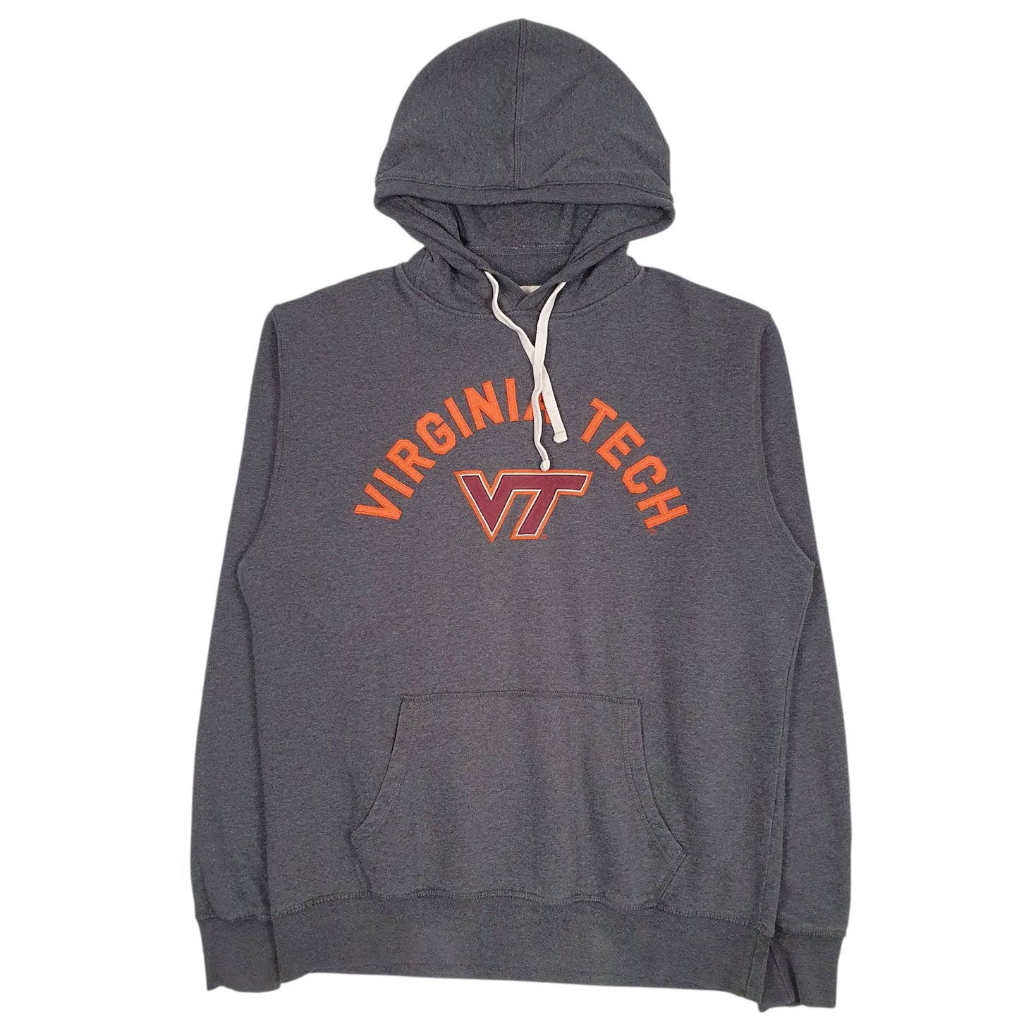 Mens Grey League Virginal Tech Hoodie Jumper