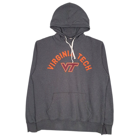 Mens Grey League Virginal Tech Hoodie Jumper
