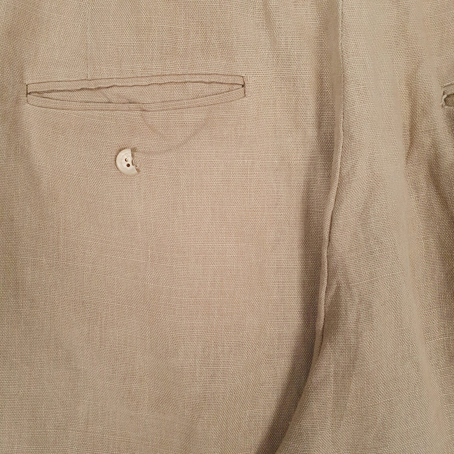 Mens Brown Polo Ralph Lauren Pleated  Trousers