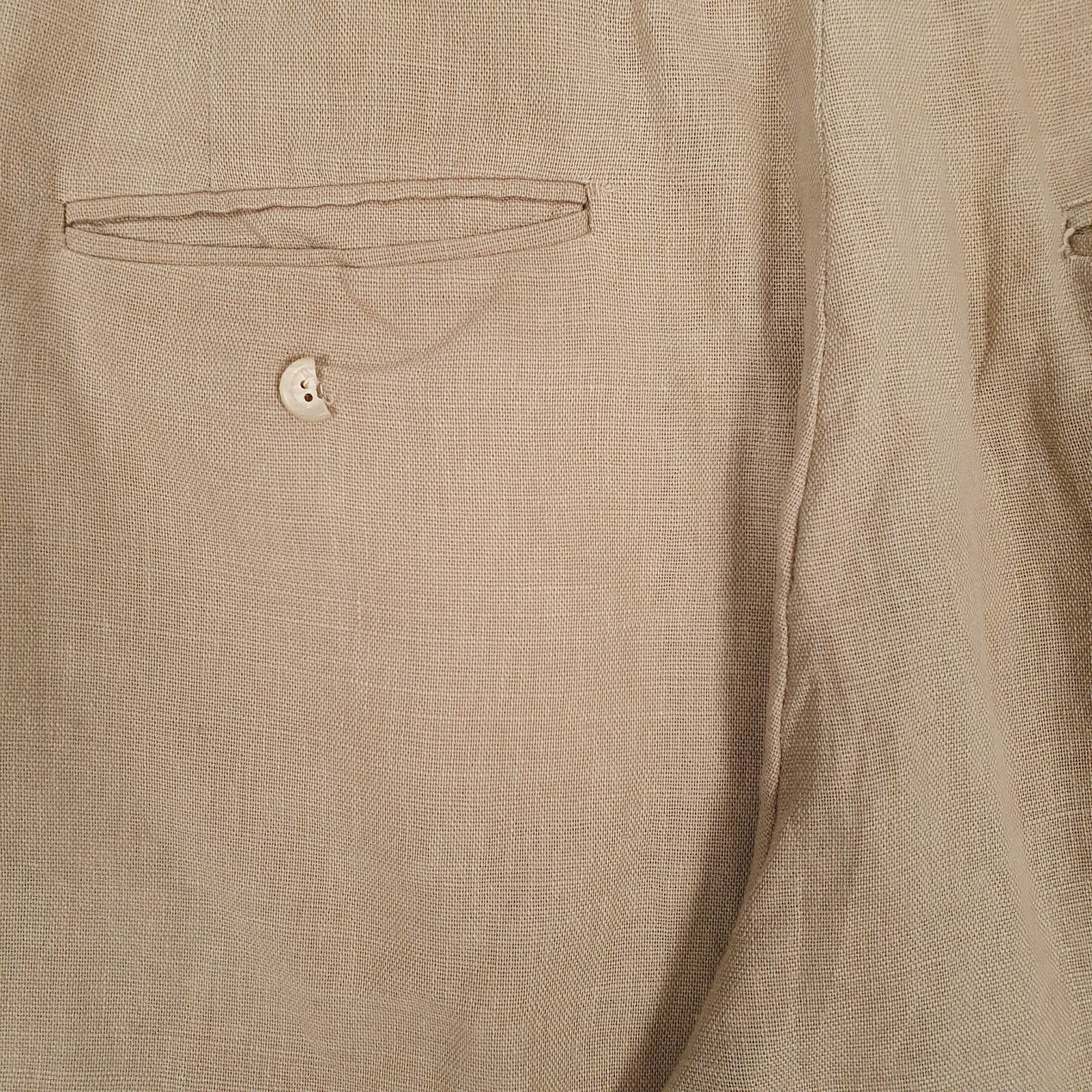 Mens Brown Polo Ralph Lauren Pleated  Trousers
