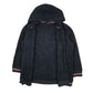 Womens Navy Tommy Hilfiger Sherpa Hoodie Cardigan Jumper