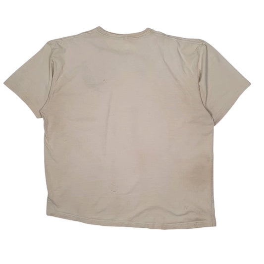 Mens Beige Carhartt   T Shirt