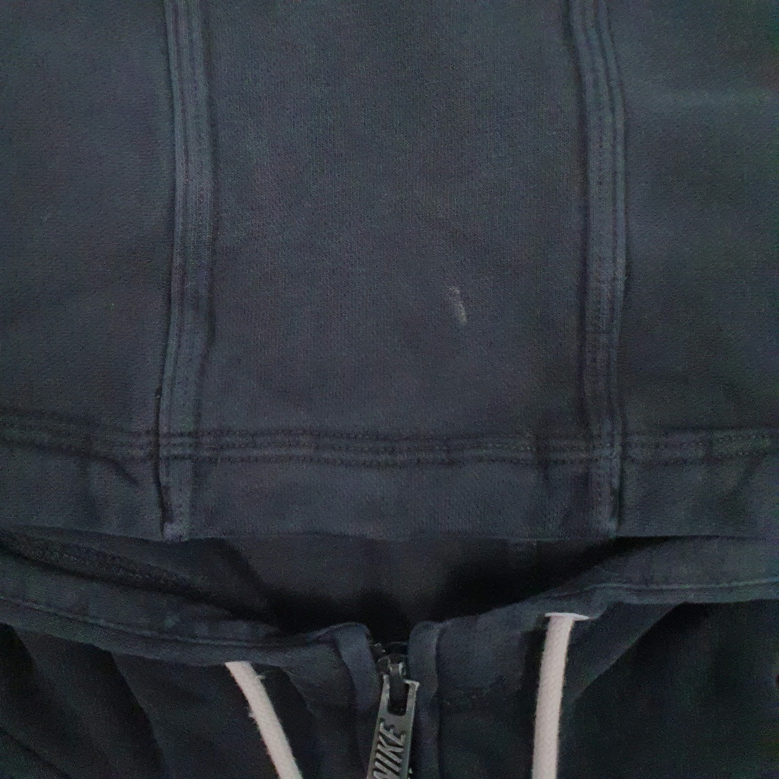Mens Black Nike Spellout Full Zip Jumper