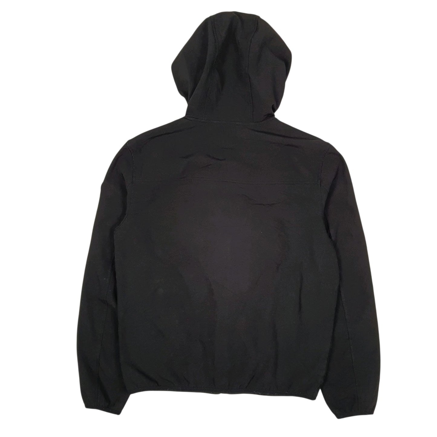 Mens Black Tommy Hilfiger Softshell Hoodie  Coat