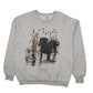Mens Grey Jerzees Vintage 1980s Made In USA Nature Hunting Dogs Crewneck Jumper