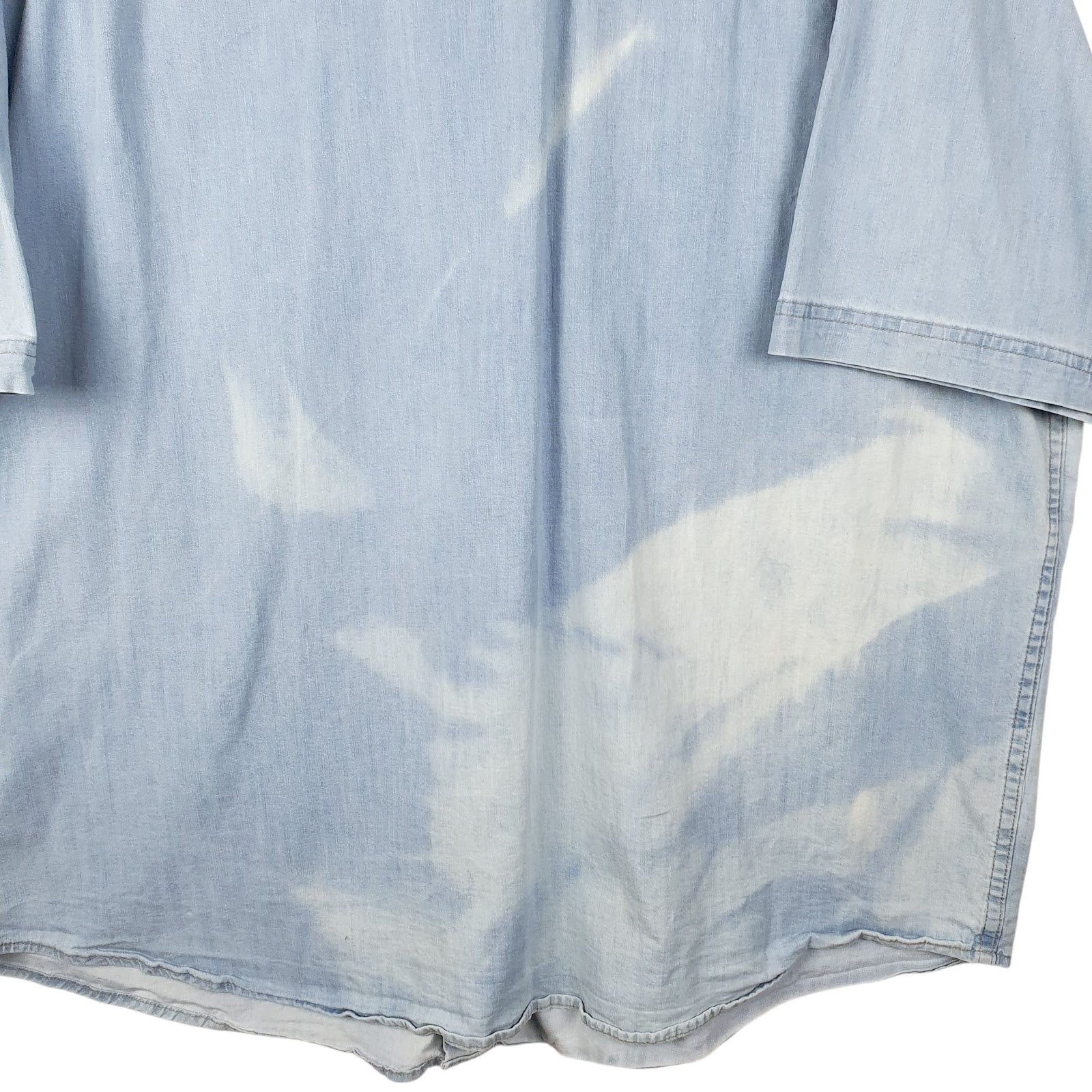 Mens Blue Wrangler   Shirt