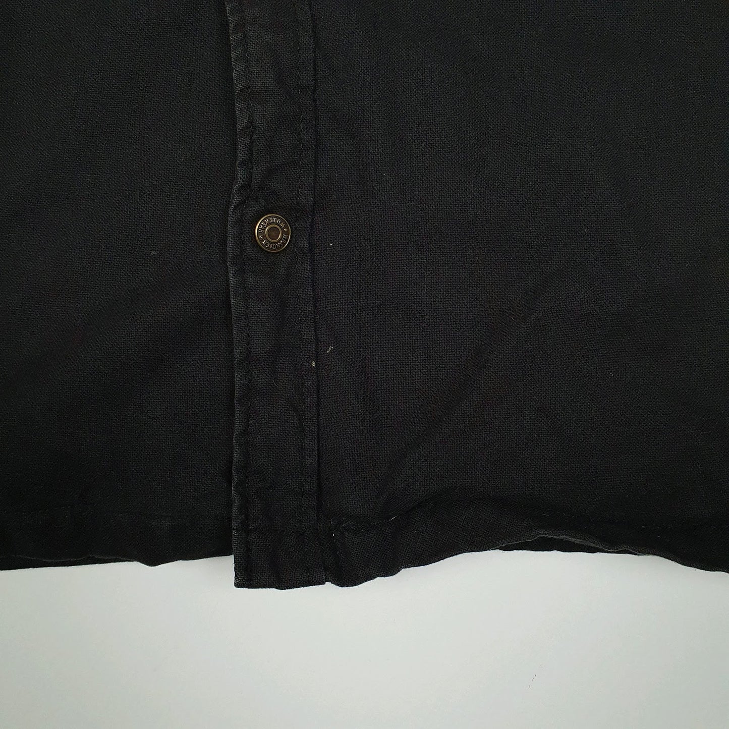 Mens Black Wrangler Chore Hoodie  Coat