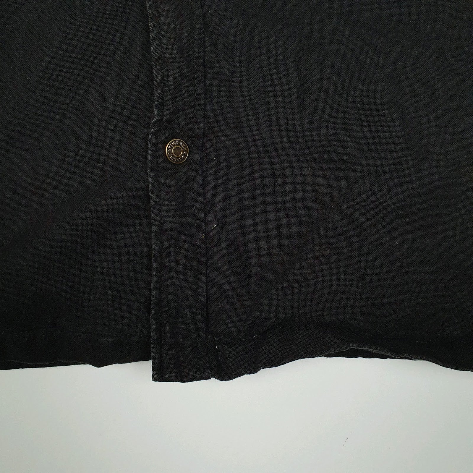 Mens Black Wrangler Chore Hoodie  Coat
