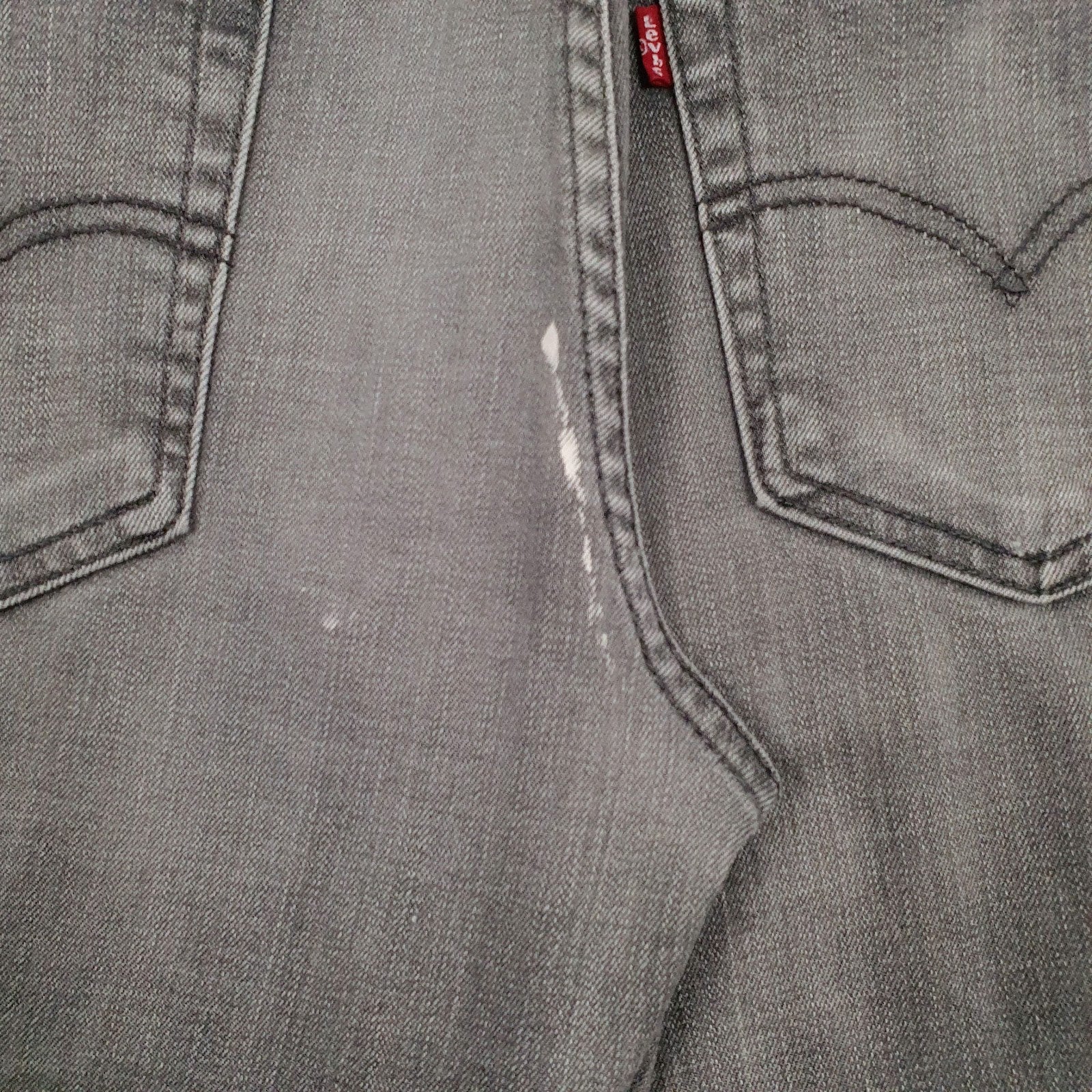 Mens Grey Levis   Jeans