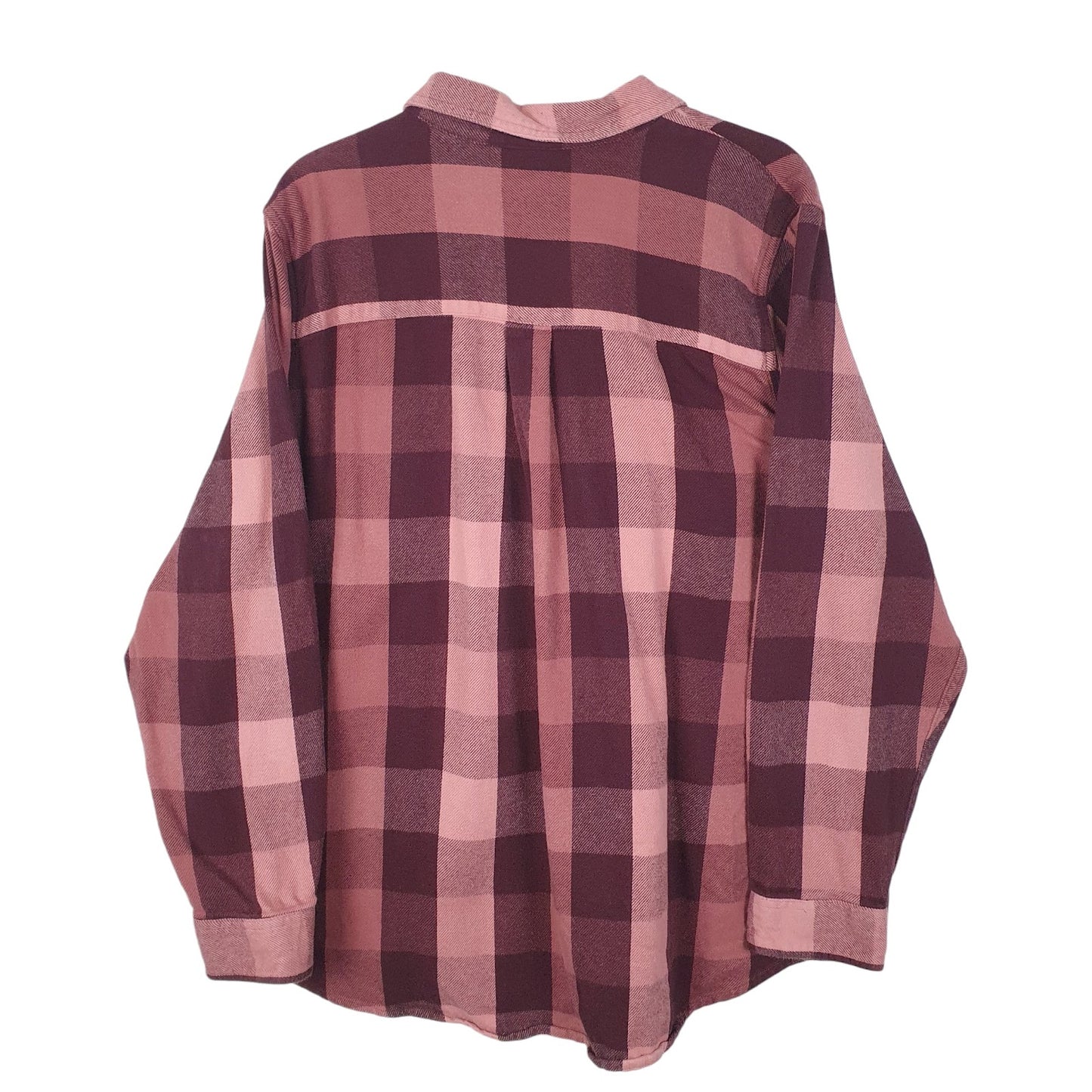 Womens Pink L.L.Bean Flannel  Shirt