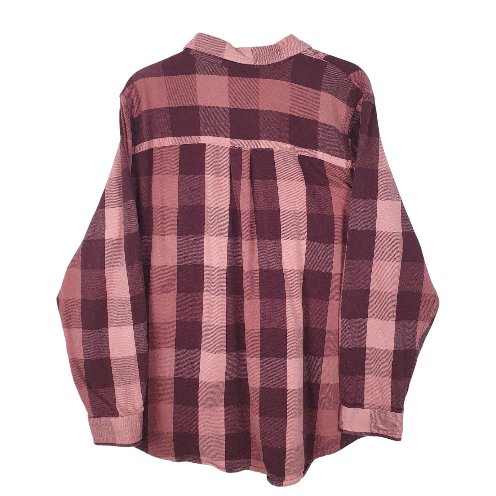 Womens Pink L.L.Bean Flannel  Shirt