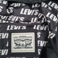 Mens Black Levis   Coat