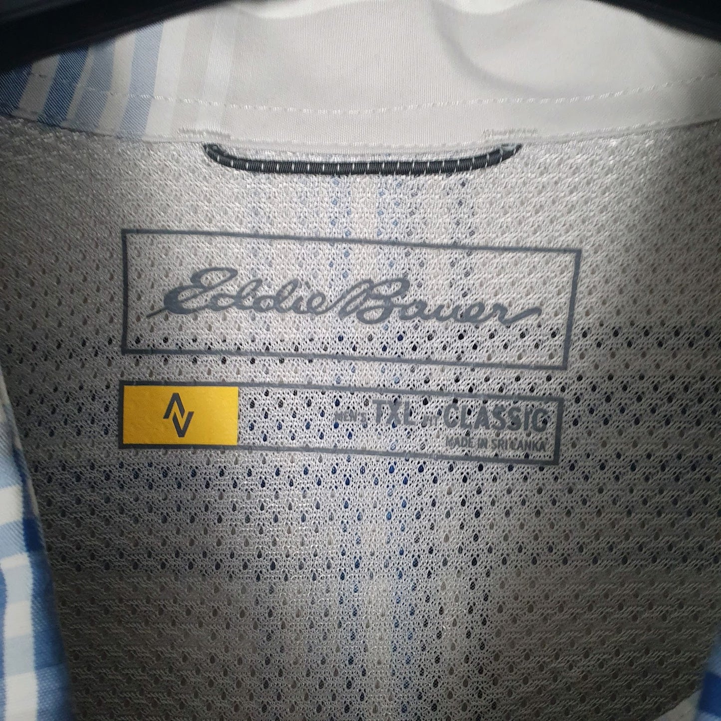 Mens Beige Eddie Bauer   Shirt