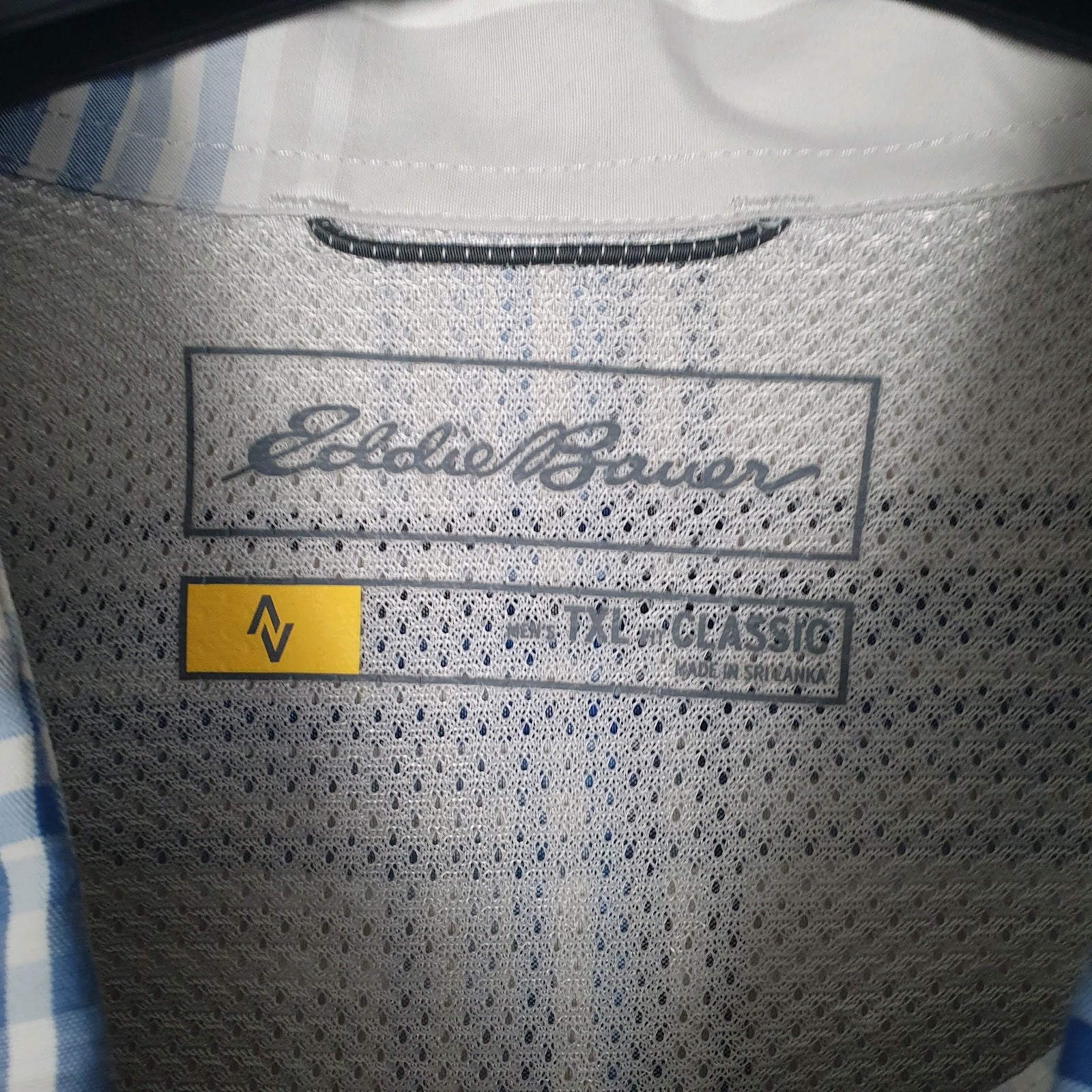 Mens Beige Eddie Bauer   Shirt