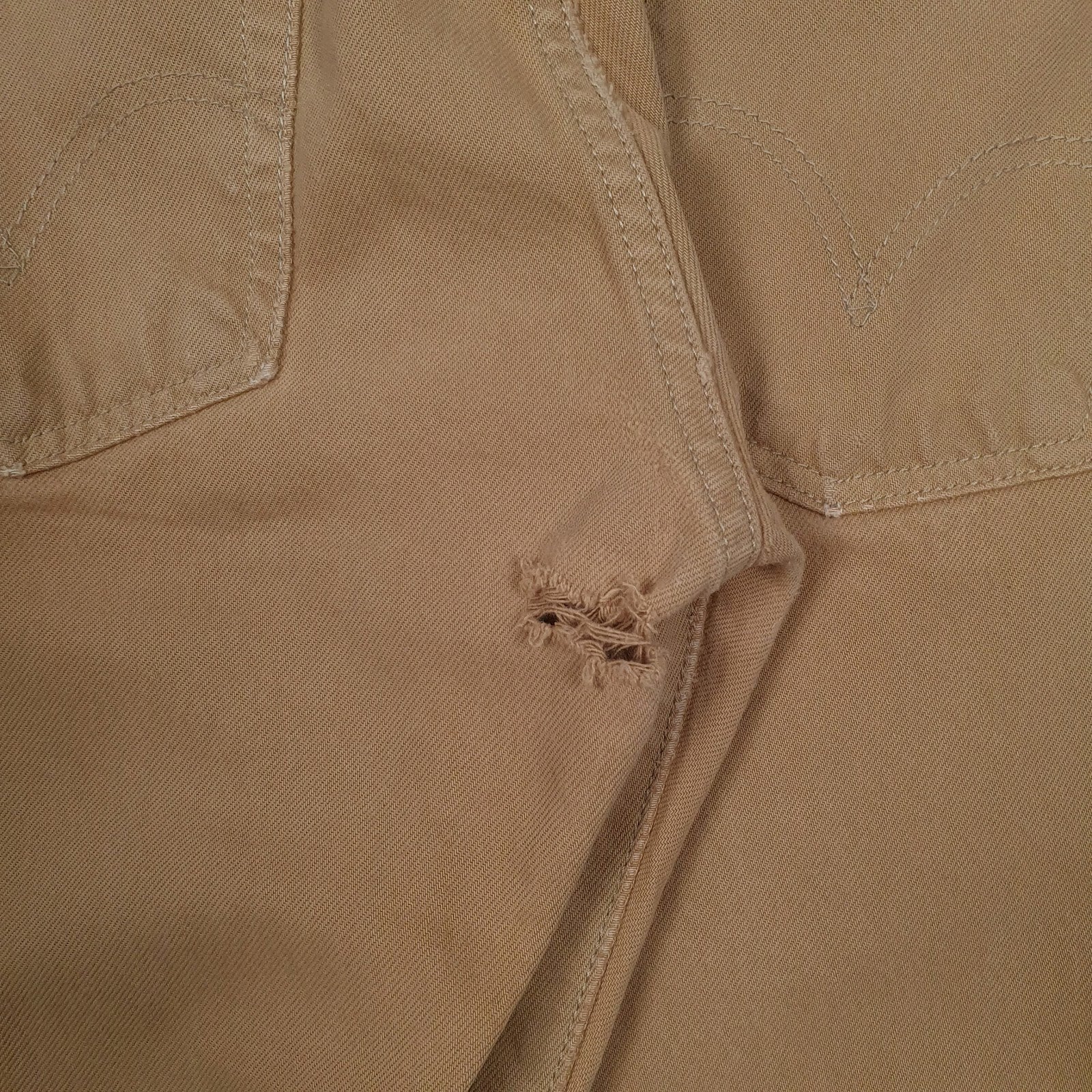 Mens Beige Levis Vintage 00s  Jeans